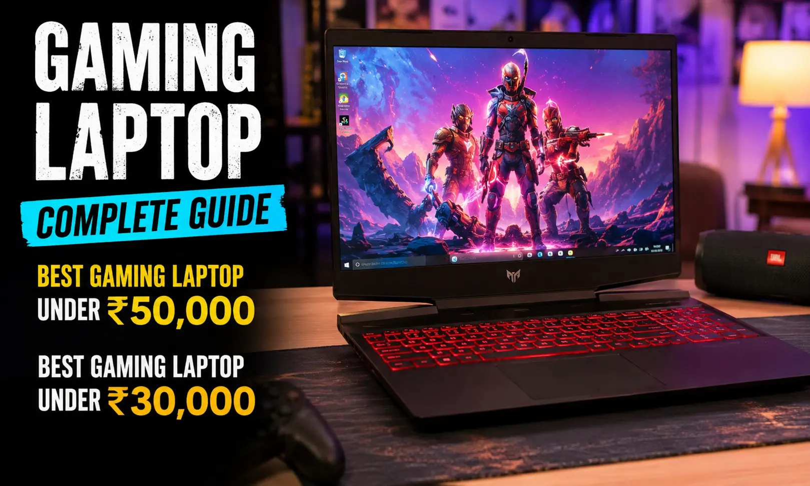 Best gaming laptop under 50000 and 30000 in India with price and features