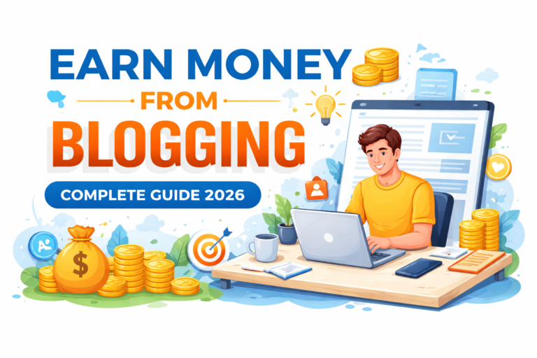 How to Earn Money from Starting a Blog (Complete 2026 Guide)