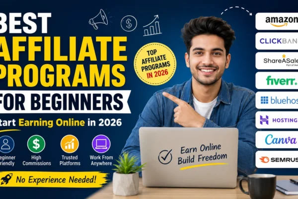 Best Affiliate Programs for Beginners in 2026 – Complete Guide to Start Affiliate Marketing
