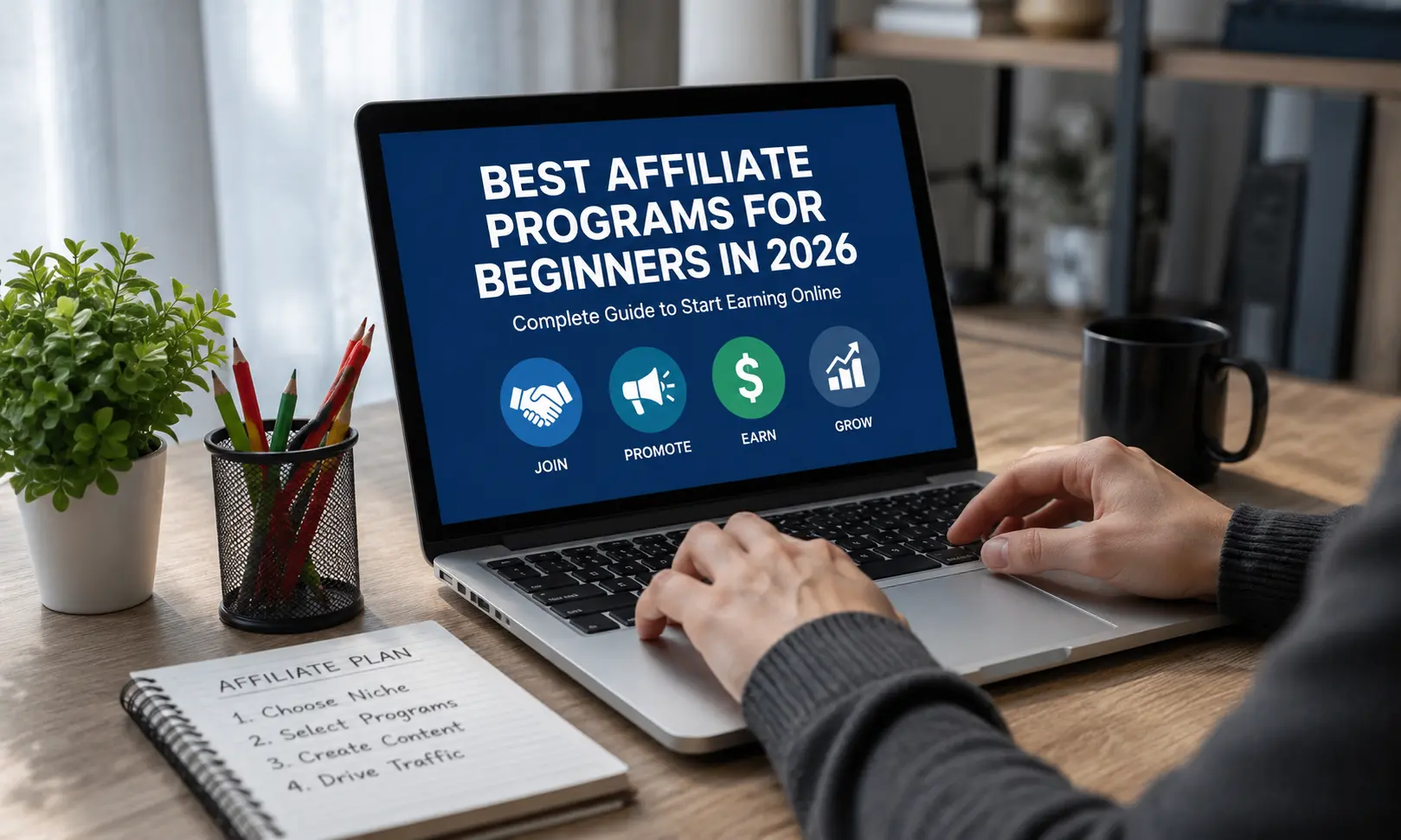Best Affiliate Programs for Beginners in 2026 – Complete Guide to Start Affiliate Marketing