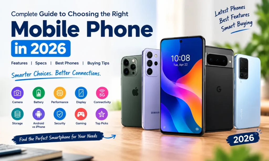 Mobile Phone Guide 2026 - Best Smartphones, Features and Buying Tips