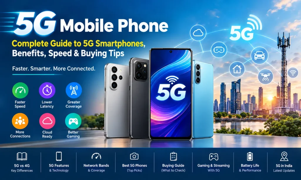 5G mobile phone and 5G smartphone complete guide