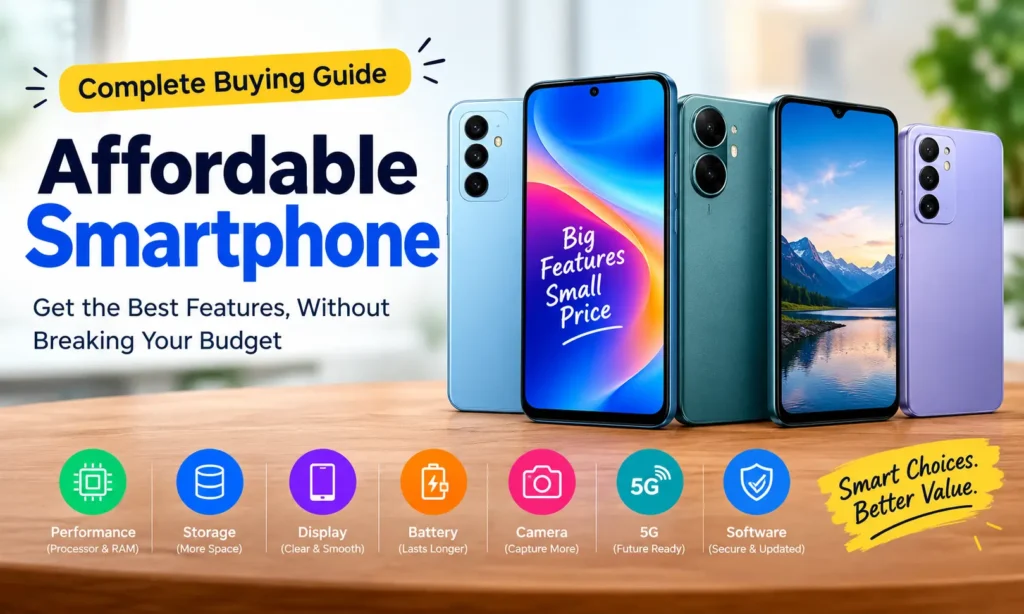 Affordable smartphone complete buying guide with budget phone features