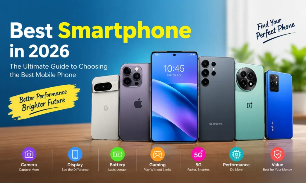 Best smartphone in 2026 buying guide