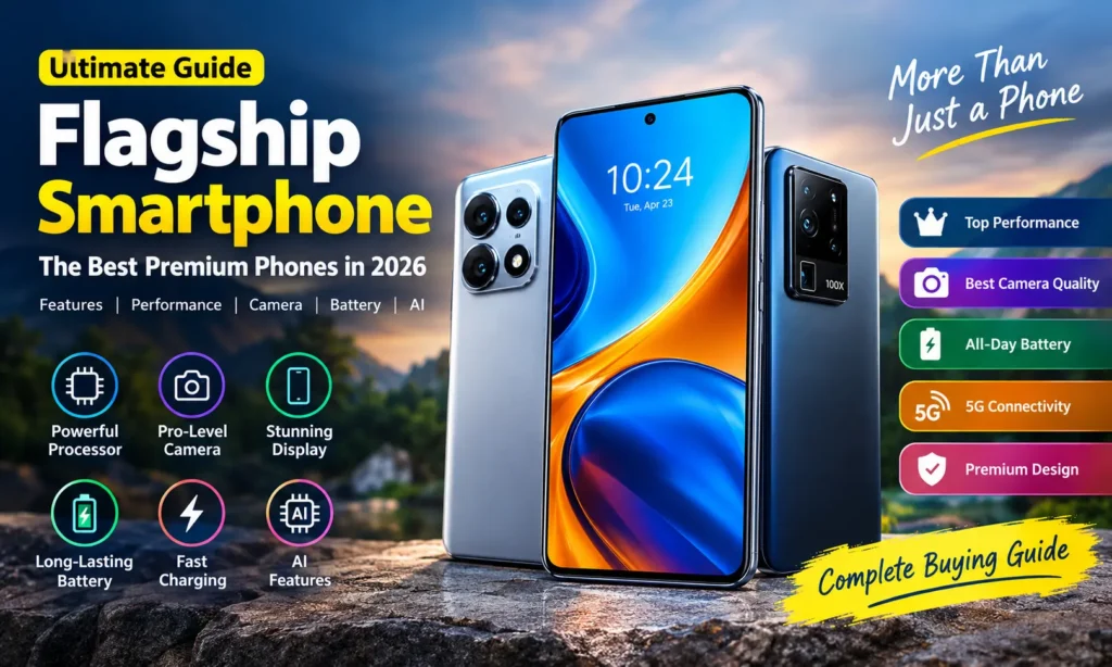 Flagship smartphone complete guide featuring premium phones, camera, performance and AI features