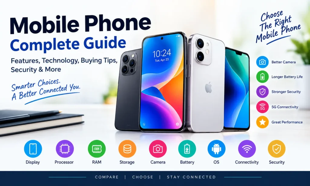Mobile phone complete guide with smartphone features and buying tips